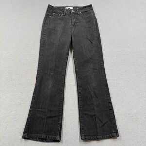 Y2K Riders By Lee Jeans Women's 10 Black Denim Bootcut Mid Rise Indie Streetwear